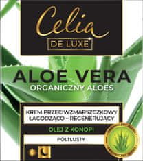 CELIA De Luxe Aloe Vera polotučný denní a noční krém proti stárnutí 50 ml