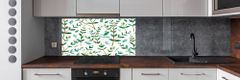 Wallmuralia Dekorační panel sklo Eukalyptus 120x60 cm
