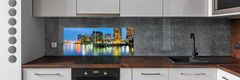 Wallmuralia Panel do kuchyně New York noc 125x50 cm