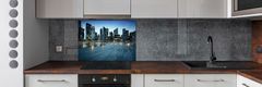 Wallmuralia Panel do kuchyně Singapur noc 100x70 cm