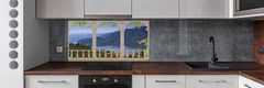 Wallmuralia Panel do kuchyně Pohled na záliv 140x70 cm