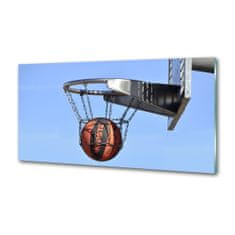 Wallmuralia Dekorační panel sklo Basketbal 120x60 cm