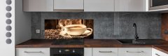 Wallmuralia Panel do kuchyně Aromatická káva 125x50 cm