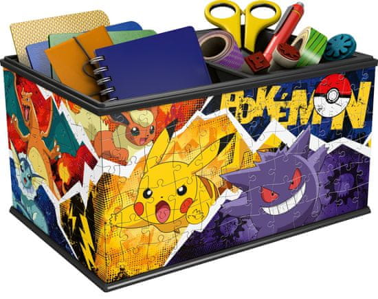 Ravensburger 3D puzzle Úložná krabice Pokémon 216 dílků