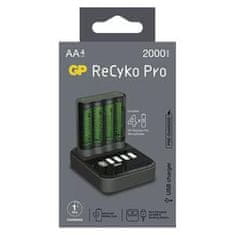 GP Nabíječka baterií Pro P461 + 4× AA ReCyko Pro + DOCK