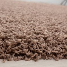 Ayyildiz Kusový koberec DREAM 4000, kulatý, Mocca Rozměr koberce: 80 cm KRUH
