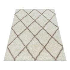 Ayyildiz Kusový koberec ALVOR 3401, Krémová Rozměr koberce: 80 x 150 cm