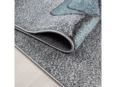 Ayyildiz Dětský kusový koberec KIDS 0580, kulatý, Modrá Rozměr koberce: 160 cm KRUH