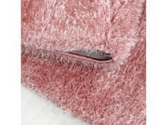 Ayyildiz Kusový koberec BRILLIANT 4200, kulatý, Růžová Rozměr koberce: 120 cm KRUH