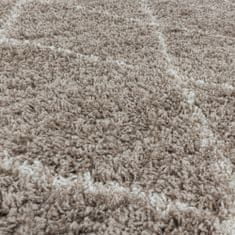 Ayyildiz Kusový koberec ALVOR 3401, kulatý, Béžová Rozměr koberce: 80 cm KRUH