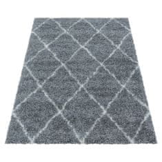 Ayyildiz Kusový koberec ALVOR 3401, Šedá Rozměr koberce: 60 x 110 cm