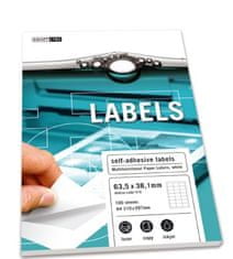 Smart Europapier LINE Samolepicí etikety 100 listů ( 21 etiket 63,5 x 38,1 mm) 140gr