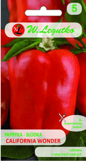 Legutko Kalifornská semena sladké papriky, červená