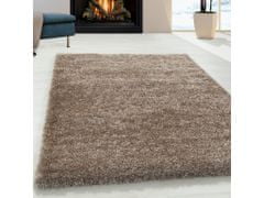 Ayyildiz Kusový koberec BRILLIANT 4200, Taupe Rozměr koberce: 60 x 110 cm