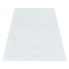 Ayyildiz Kusový koberec FLUFFY 3500, Bílá Rozměr koberce: 80 x 150 cm
