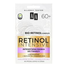 AA Intenzivní pleťová maska s retinolem 60+ - zpevnění + redukce vrásek 5 mlx2