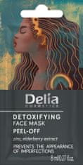 DELIA COSMETICS Detoxikační pleťová maska - Peel-Off 8 ml