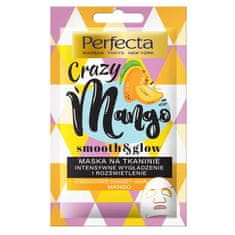 Perfecta Látková maska Crazy Mango - intenzivní vyhlazení a rozjasnění 1sada