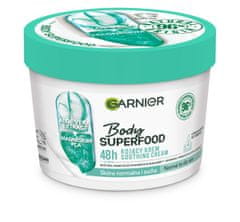 Garnier Body Superfood Zklidňující tělový krém s extraktem z aloe vera + hořčík Pca - normální a suchá pokožka 380 ml