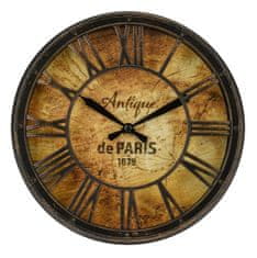 SEGNALE Hodiny nástěnné Antique PARIS 21 cm