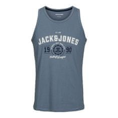 Jack&Jones Pánské tílko JJANDY Regular Fit 12222337 Flint Stone (Velikost M)