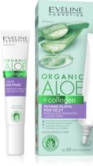 Eveline Organická aloe + kolagenové oční linky pro redukci vrásek a kuřích ok 4W1 20ml
