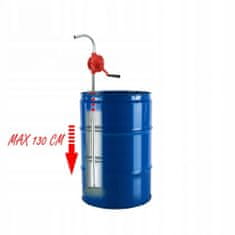 MAR-POL Ruční pumpa na olej a naftu, čerpadlo, červená M79930