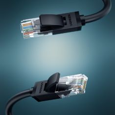 Ugreen NW102 Flat kabel LAN Ethernet Cat6 15m, černý