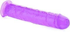 XSARA Gelové dildo 18cm penis vaginální nebo anální na přísavce - 74682821