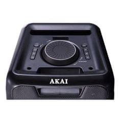 Akai Reproduktor , DJ-880, párty box, Bluetooth, FM rádio, LED displej, TWS funkce, 100 W RMS