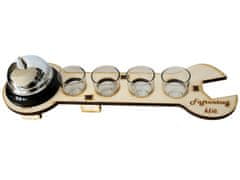 KupMa Fajrontový klíč s pohárky a zvonkem