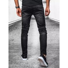 Dstreet Pánské džínové kalhoty REBA tmavě šedé ux3917 s33