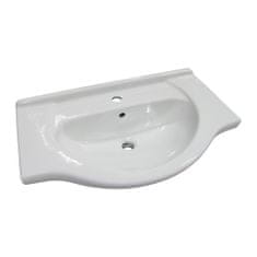 BPS-koupelny Koupelnová skříňka s keramickým umyvadlem Viviane S 85 ZV