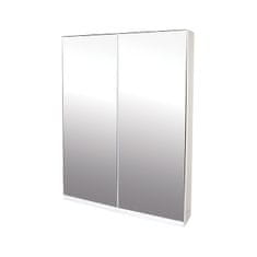 BPS-koupelny Zrcadlová skříňka závěsná bez osvětlení Atica 60 ZS