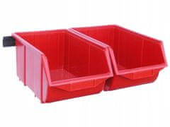 PATROL Úložný kontejner - Ecobox velký | Červené