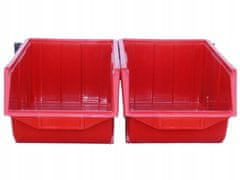 PATROL Úložný kontejner - Ecobox velký | Červené
