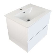 BPS-koupelny Koupelnová skříňka s keramickým umyvadlem Beneto 60