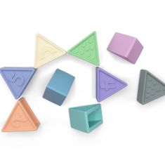 JELLYSTONE Skládací hračka Triblox - pastelová