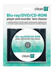 čistící CD pro Blu-ray/DVD/CD-ROM přehrávače