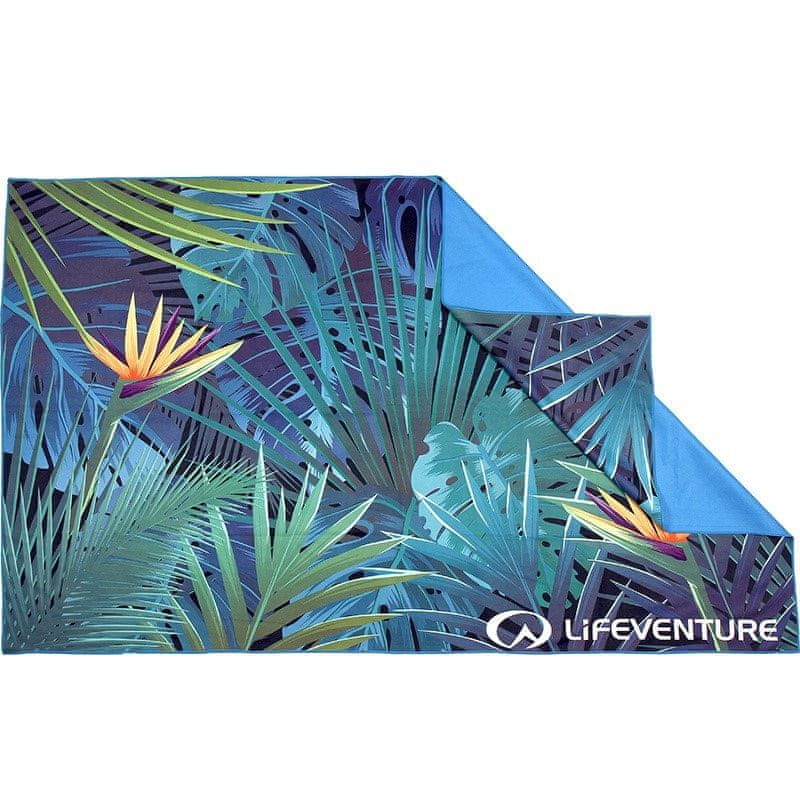 Levně Lifeventure Printed SoftFibre Trek Towel; tropical