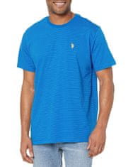 U.S. Polo Assn. U.S. Polo Assn.pánské tričko Crew Neck Jacquard tmavě modré S