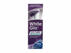 White Glo 100ml 2 in 1 with mouthwash, zubní pasta