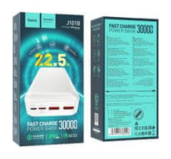 Hoco Powerbank J101B s podporou rychlonabíjení 30000mAh bílá 92384