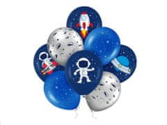 Aga4Kids Latexové balónky Kosmos 30 cm 8 ks