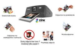 HP Papír do tiskárny, NÁLEPKY HP Sprocket, HP Sprocket2in1, 2x3", 30 ks
