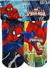 Sun City Dětské ponožky Spiderman Ultimate 2 páry, licencovaný produkt, 31 - 34