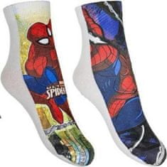Sun City Dětské ponožky Spiderman Ultimate 2 páry, licencovaný produkt, 31 - 34