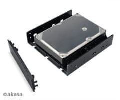 Akasa adaptér pro 3,5" HDD do 5,25" vč. kabelů (AK-HDA-12)
