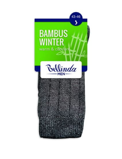 Bellinda Pánské zimní ponožky BAMBUS WINTER SOCKS - BELLINDA