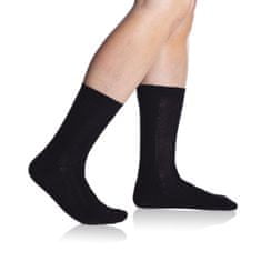 Pánské zimní ponožky BAMBUS WINTER SOCKS - BELLINDA černá 43-46